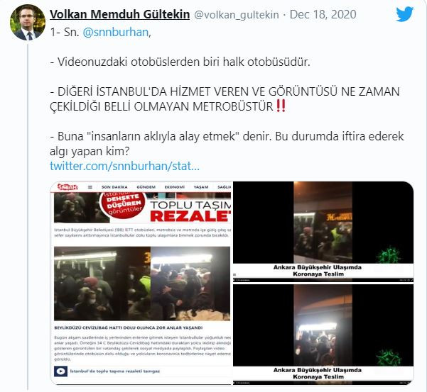 AKP'li Meclis &uuml;yesi, İstanbul'daki metrob&uuml;s g&ouml;r&uuml;nt&uuml;s&uuml; ile Ankara ulaşımını eleştirdi - Resim : 2