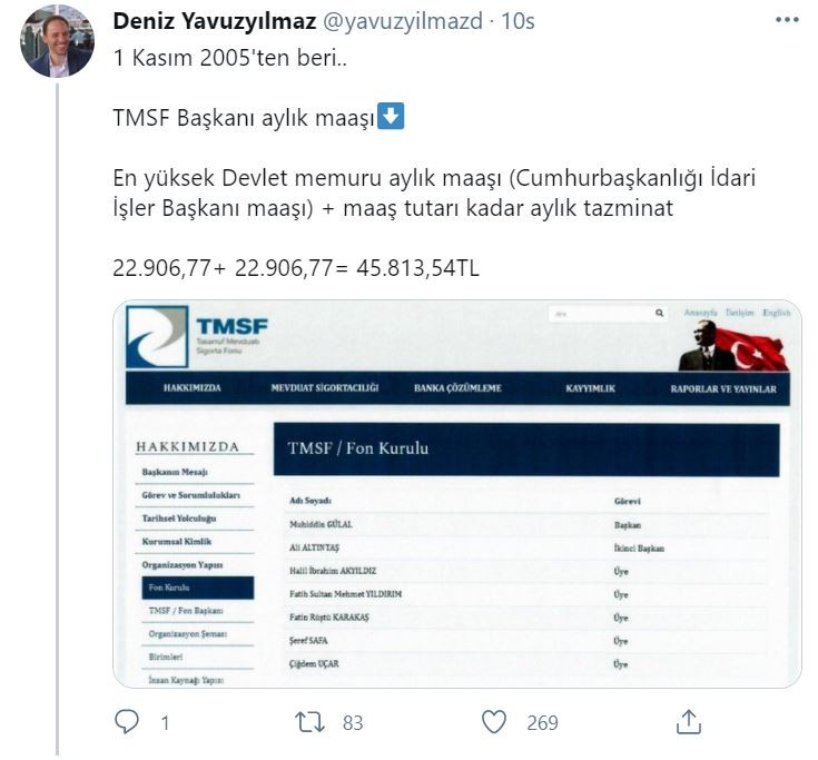 CHP'li Yavuzyılmaz bu kez de TMSF'deki maaşları ifşa etti - Resim : 2