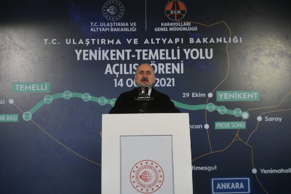 39 km’lik yol işi yılan hikayesine döndü... Bakan bitmeyen yolu törenle açtı - Resim : 2