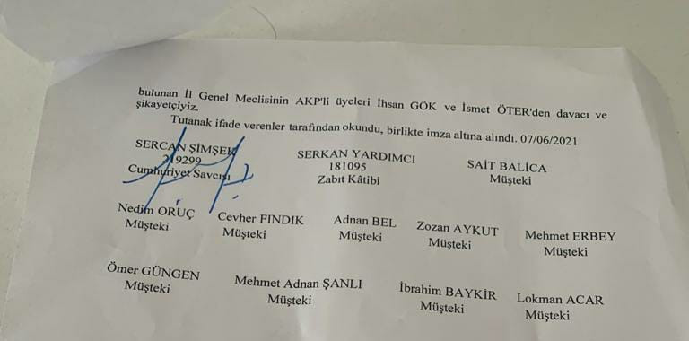 AKP'li Meclis üyeleri hakkında suç duyurusu: Ölümle tehdit edildik - Resim : 2