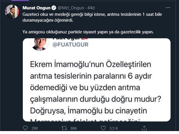 Murat Ongun'dan yandaş gazeteciye çok sert cevap - Resim : 2