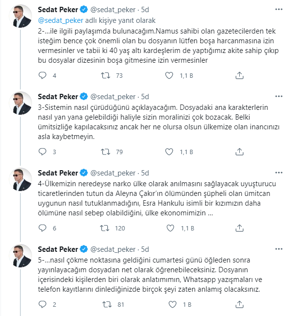 Sedat Peker sessizliğini bozdu, tarih verdi... Yeni ifşa sinyali - Resim : 2