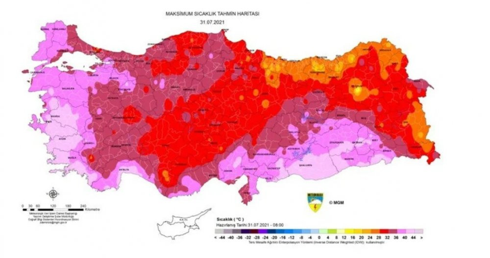 Meteoroloji uyardı: Aşırı sıcaklara dikkat - Resim : 1