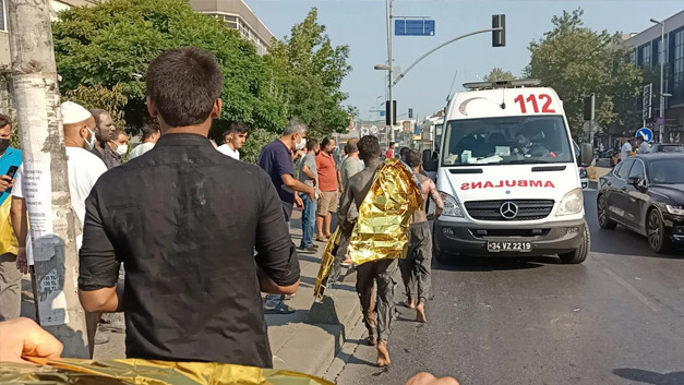 İstanbul'da işyerinde patlama: Çok sayıda yaralı var - Resim : 2