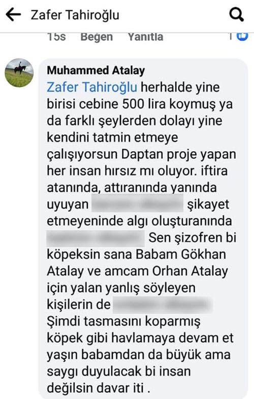 AKP'li vekilin imam kardeşinin evli kadınla ilişkisini ifşa eden gazeteciye ağır küfürler - Resim : 2