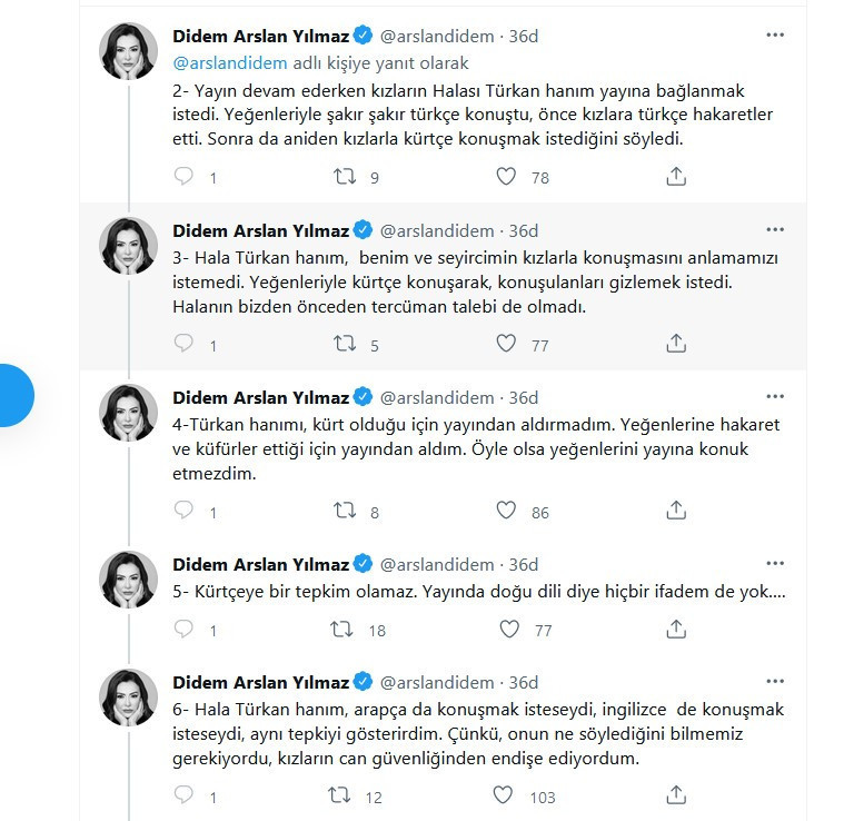 Kürtçe konuşan kadını yayından alan Didem Arslan Yılmaz'dan ilk açıklama - Resim : 2