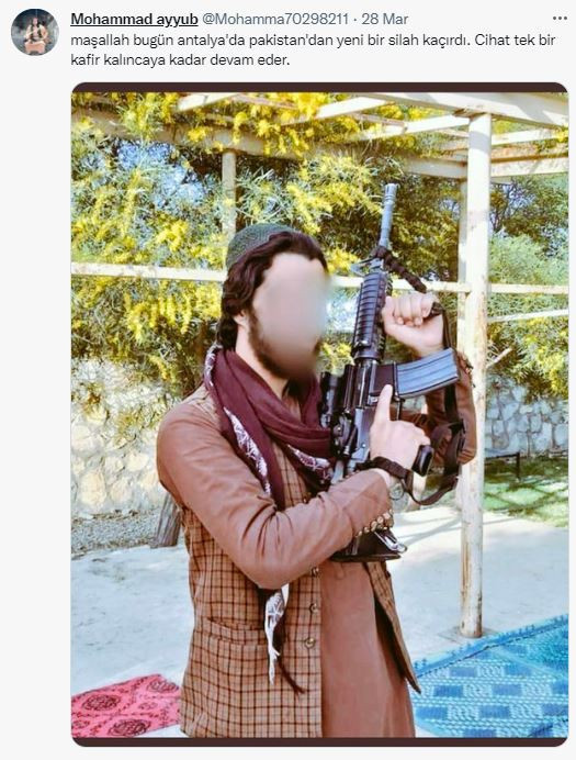 Kendisini Pakistanlı Taliban olarak tanıtan Mohammad Ayyub'dan korkun&ccedil; s&ouml;zler - Resim : 1