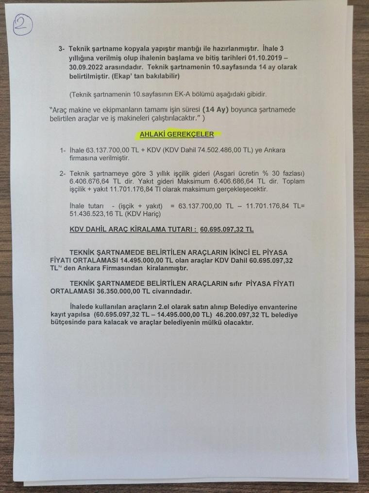 AKP'li belediyede araç kiralama skandalı: Araçlar sıfır alınsa yarı fiyatına - Resim : 2