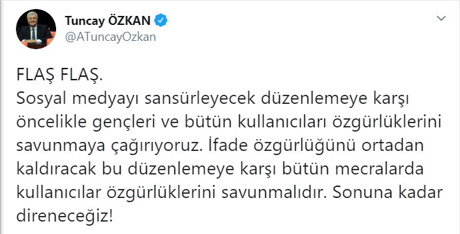 CHP'den, 'sosyal medya yasaklarına' karşı flaş çağrı - Resim : 1