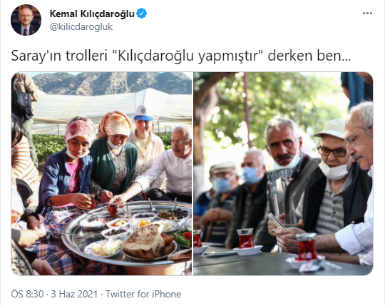 Kılıçdaroğlu: Sarayın trolleri 'Kılıçdaroğlu yapmıştır' derken ben - Resim : 2