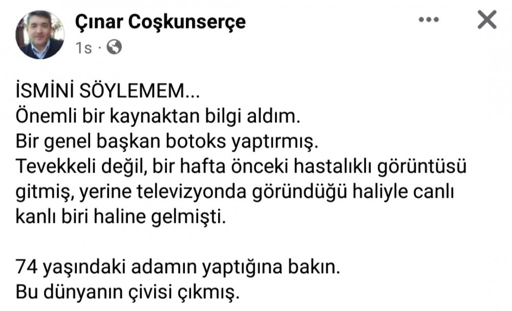 Alparslan Türkeş'e yakın gazeteci bombayı patlattı - Resim : 2