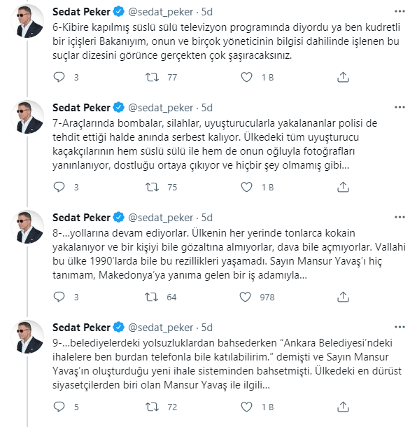 Sedat Peker sessizliğini bozdu, tarih verdi... Yeni ifşa sinyali - Resim : 3