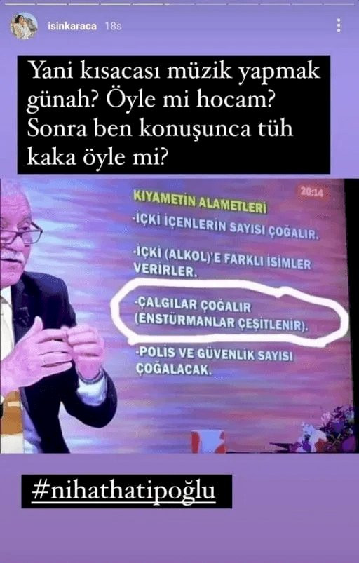 Yeşim Salkım ve Işın Karaca'dan Nihat Hatipoğlu'na tepki - Resim : 3