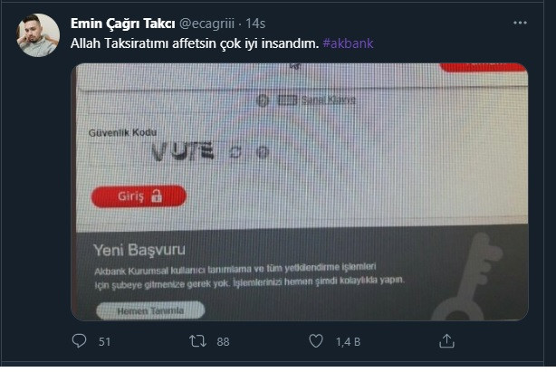 Hesabına girmeye çalışan Akbank müşterileri, öldüğünü öğrendi - Resim : 3