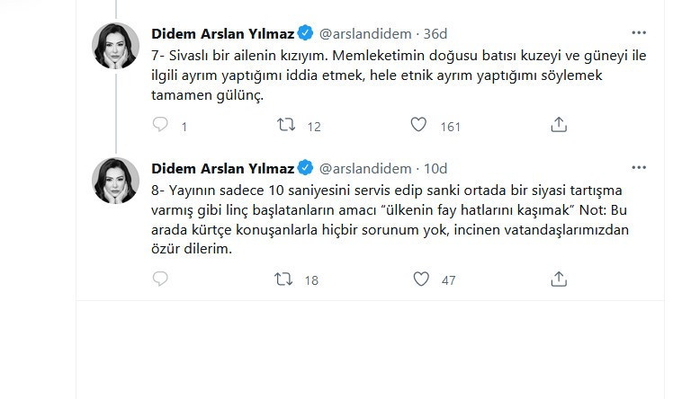 Kürtçe konuşan kadını yayından alan Didem Arslan Yılmaz'dan ilk açıklama - Resim : 3