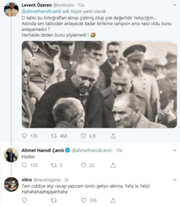 AKP'li vekil Atat&uuml;rk tablosundan rahatsız oldu - Resim : 4