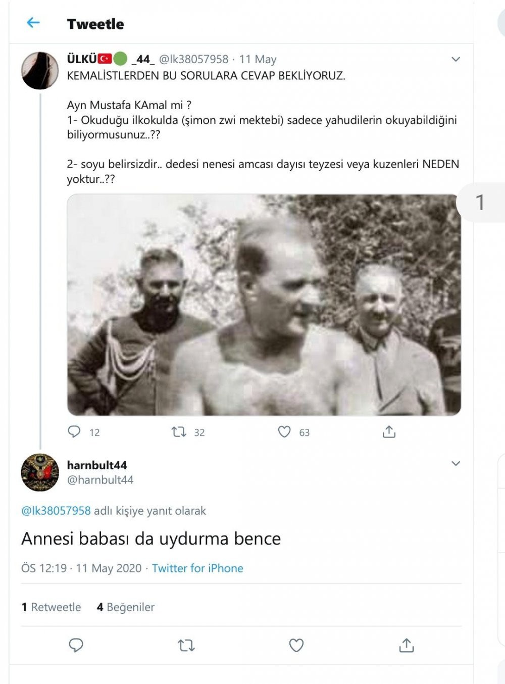 SKANDAL! Atatürk'e hakaret, suç değil "yorum" sayıldı - Resim : 1