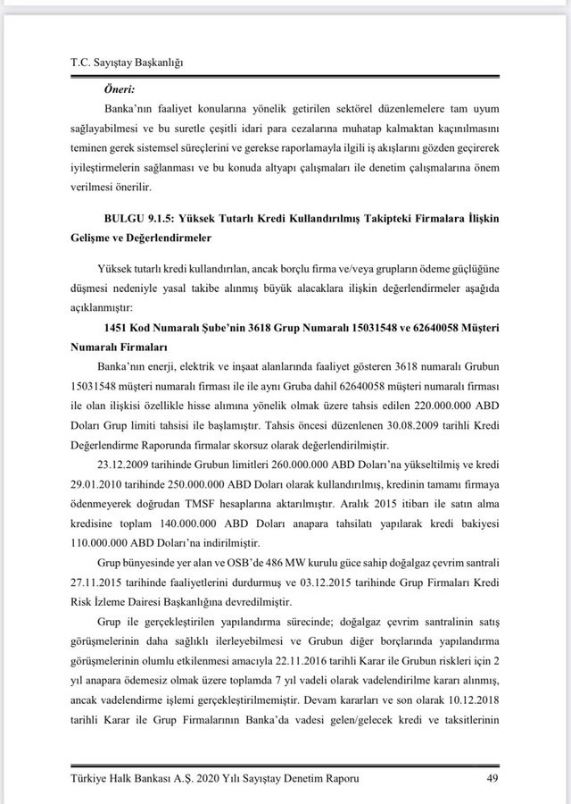 AKP’nin kamu varlıklarını Halk Bank üzerinden talanı ifşa oldu... - Resim : 6