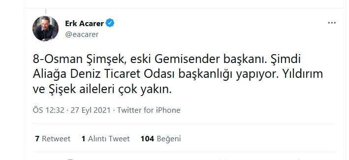 Sedat Peker'in g&uuml;ndeme getirdiği kokain iddialarında yeni bilgiler: Paylaşımlar Erk Acaer'den... - Resim : 8