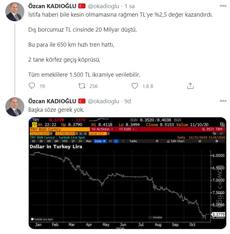 Ekonomist Kadıoğlu: İstifa haberi bile dış borcumuzu d&uuml;ş&uuml;rd&uuml; - Resim : 1