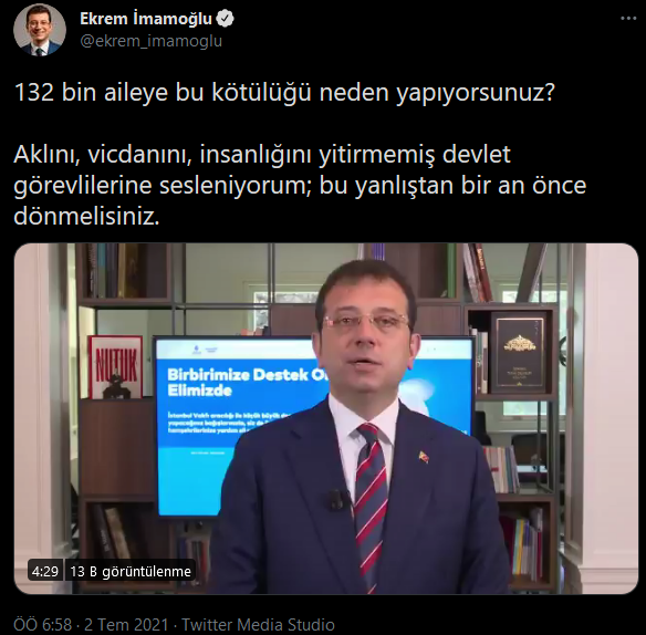 Tarikatlara, cemaatlere verilen izin İBB'ye verilmedi... - Resim : 1