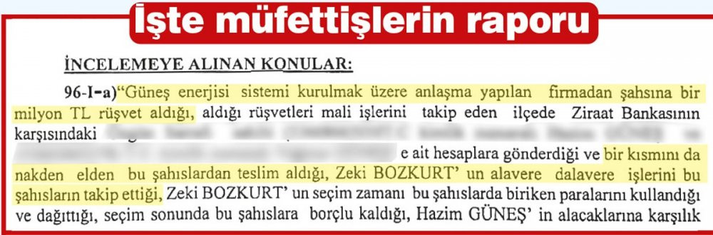 Eski AKP’li belediye başkanı 1 milyon liradan fazla rüşvet almış - Resim : 1