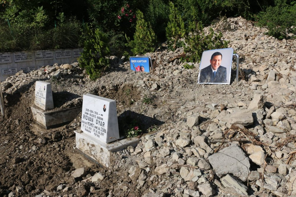 Bozkurt'ta toprak altında kalan şehitlik, yeniden gün yüzüne çıkarıldı - Resim : 1