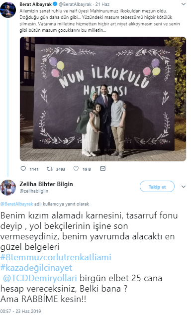 Albayrak'ın aile fotoğrafına sert tepki - Resim : 1