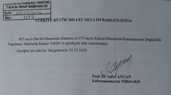 MHP'den sağlıkçılar için çok konuşulacak kanun teklifi - Resim : 2