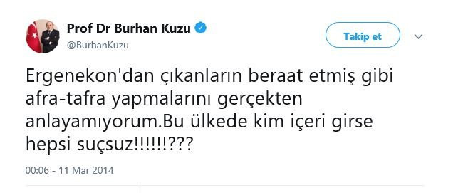 AKP'li Kuzu'dan tepki ge&ccedil;en Ergenekon paylaşımı - Resim : 3