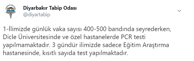 Vaka sayılarındaki artışla dikkat çeken o ilde koronavirüs testi yapılamadığı ortaya çıktı - Resim : 1