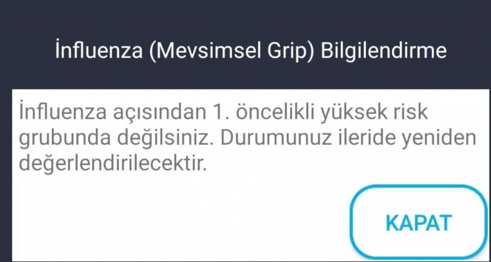 Vatandaşlardan grip aşısı tepkisi... Kronik hastalığı olanlara büyük şok - Resim : 1