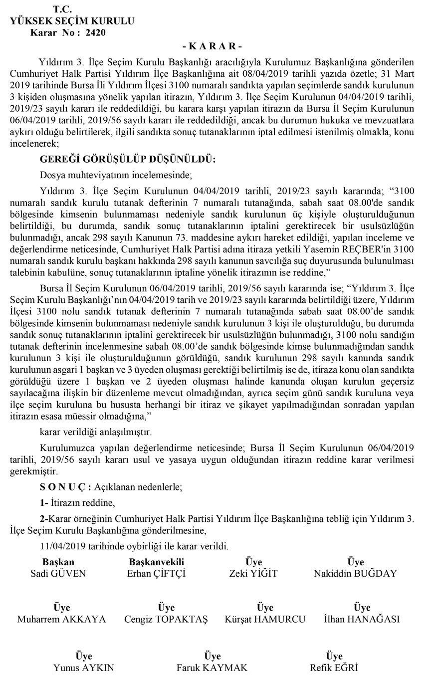 YSK'nın İstanbul kararında bir skandal daha ortaya çıktı - Resim : 1