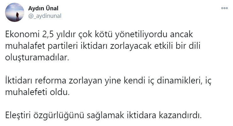 Erdoğan’ın eski metin yazarı AKP'li isimden bomba çıkış - Resim : 1