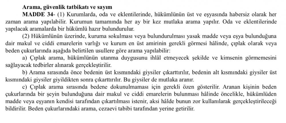 'Çıplak arama' iddiasına AKP'liler belge istemişti, ortaya çıktı - Resim : 1