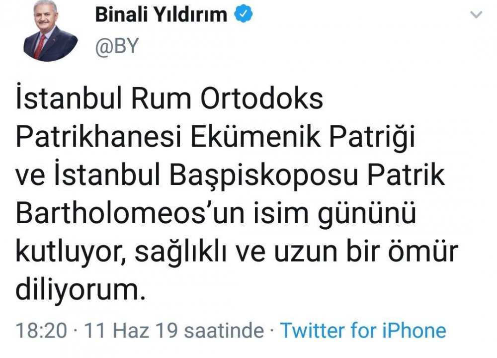 Lozan Antlaşması’yla kaldırılan ünvanı Hristiyanlara geri verdi - Resim : 1