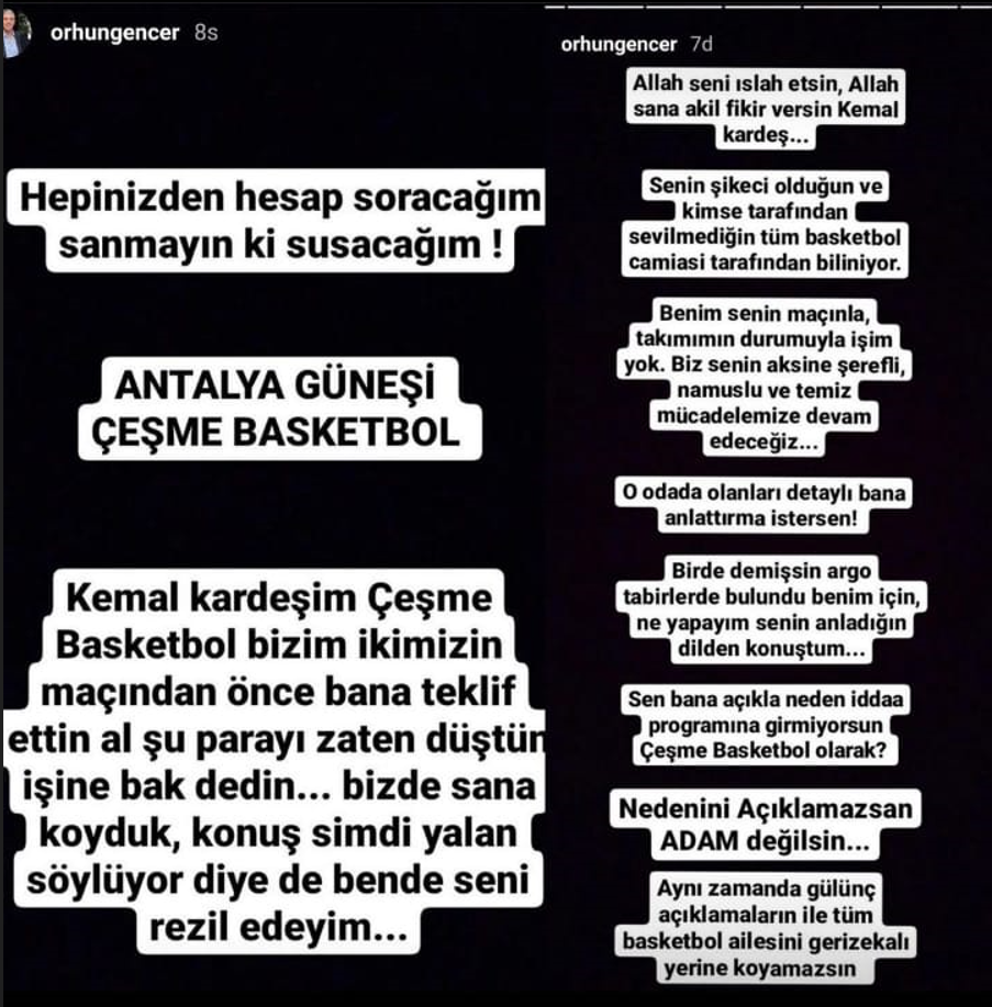 Türk basketbolunu sarsan bahis şikesi iddiası: Federasyondan açıklama - Resim : 1