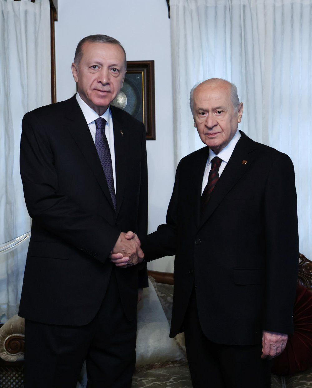 Erdoğan ile Bahçeli'den 50 dakikalık görüşme - Resim : 1