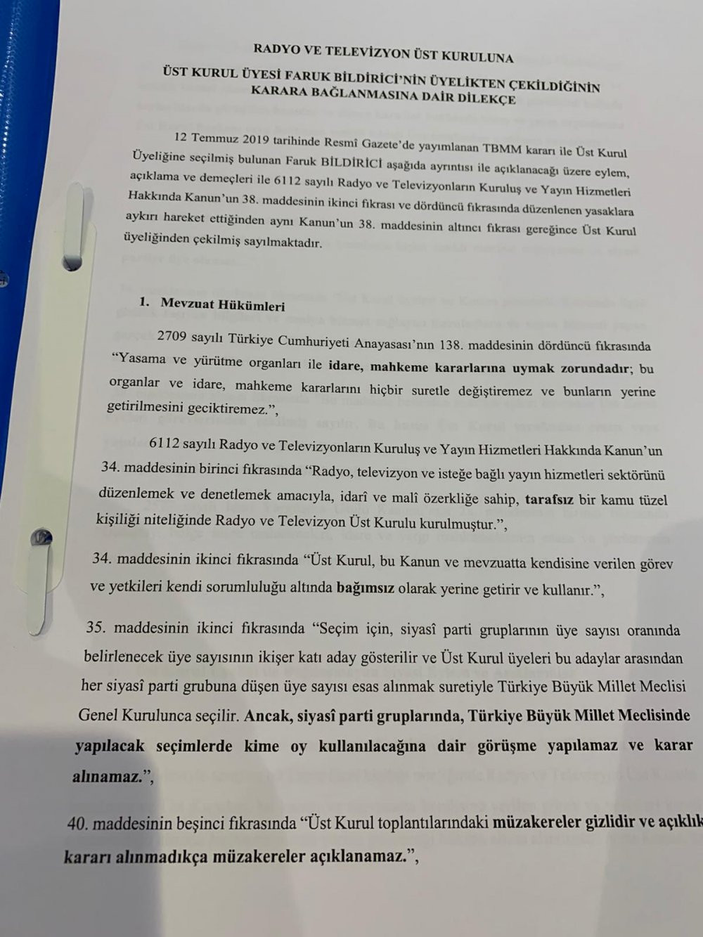 Faruk Bildirici'nin RTÜK üyeliği düşürüldü - Resim : 2