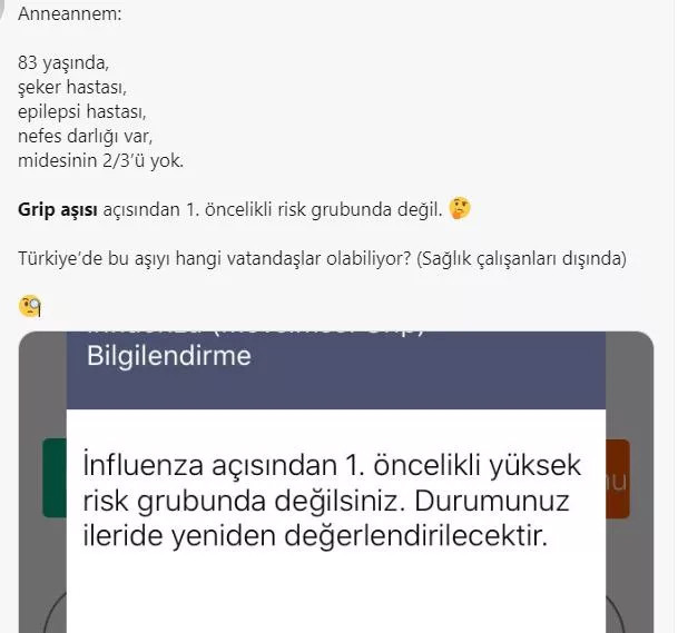 Vatandaşlardan grip aşısı tepkisi... Kronik hastalığı olanlara büyük şok - Resim : 2