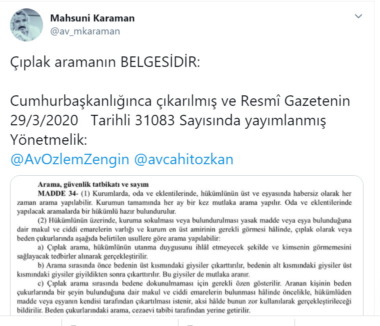 'Çıplak arama' iddiasına AKP'liler belge istemişti, ortaya çıktı - Resim : 2