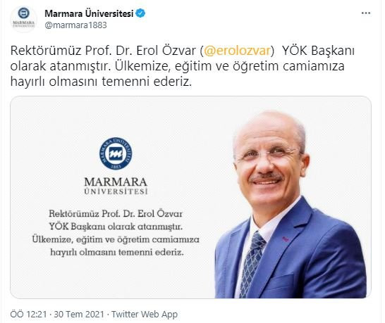 YÖK Başkanı görevden alındı - Resim : 2