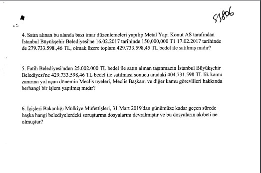 İçişleri Bakanlığı, AKP döneminde İBB'de yapılan yolsuzlukların üstünü mü örtüyor? - Resim : 2