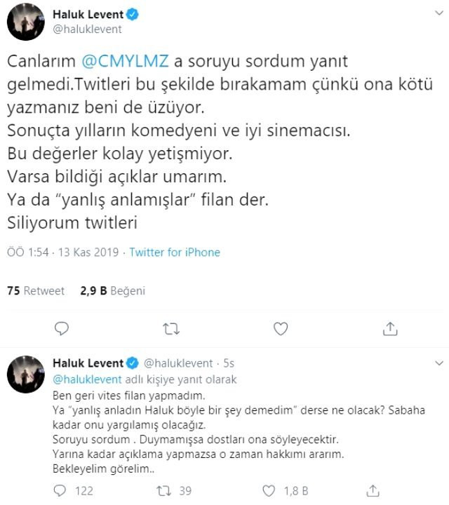 Cem Yılmaz ile Haluk Levent arasındaki ‘Büyük vurgun’ tartışması ne? - Resim : 2