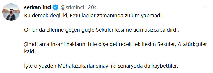 AKP’ye yakın İnci Sözlük'ün kurucusundan ortalığı karıştıracak 'FETÖ' mesajları - Resim : 3