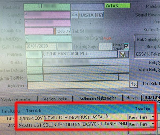 'Koronavirüs İstanbul'da 6 yaşındaki Çinli bir çocukta görüldü' iddiasına bakandan yeni açıklama - Resim : 1