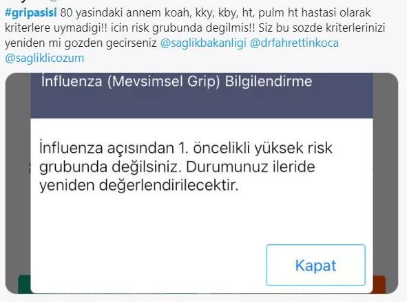 Vatandaşlardan grip aşısı tepkisi... Kronik hastalığı olanlara büyük şok - Resim : 4