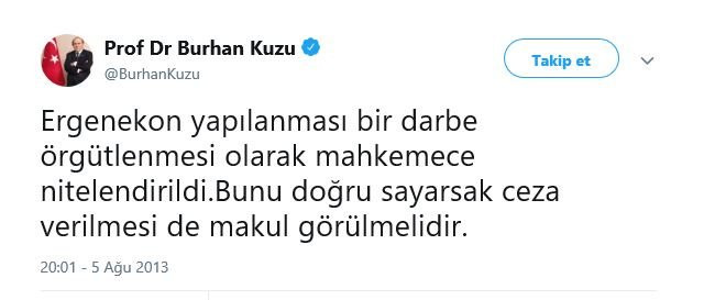 AKP'li Kuzu'dan tepki ge&ccedil;en Ergenekon paylaşımı - Resim : 6