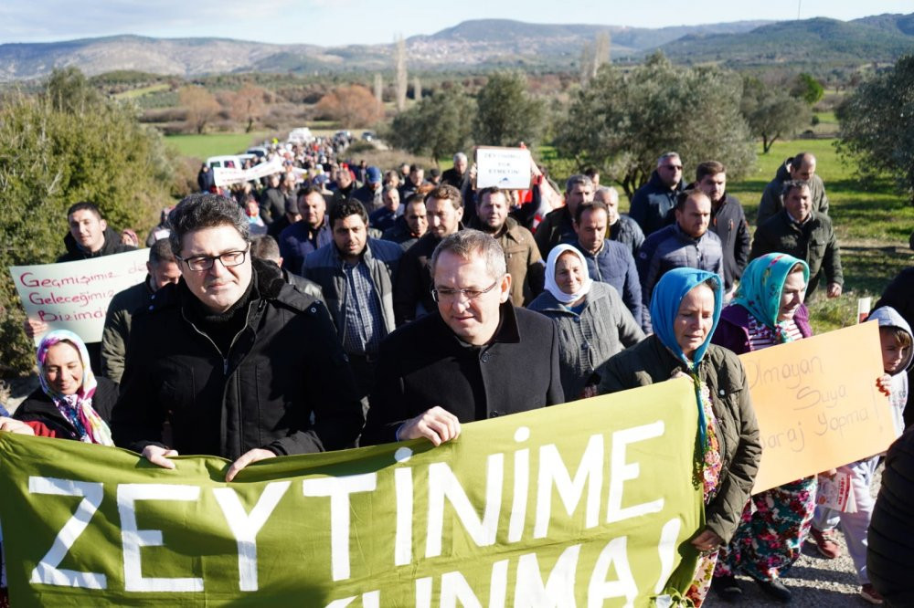 Köylüler; kadın, çoluk çocuk direnişe geçti! - Resim : 8