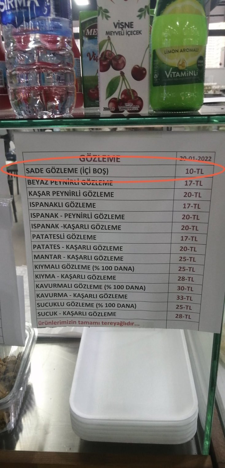 Boş gözleme de tezgahlardaki yerini aldı - Resim : 1